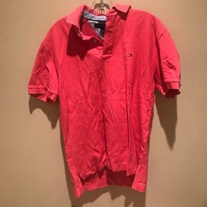 Tommy Hilfiger classic polo hot pink